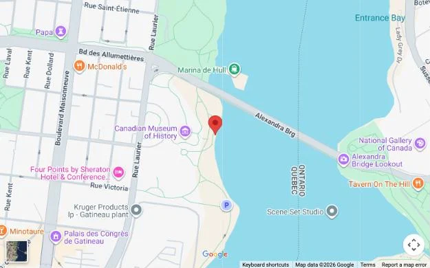Map: Canadian Museum of History docks